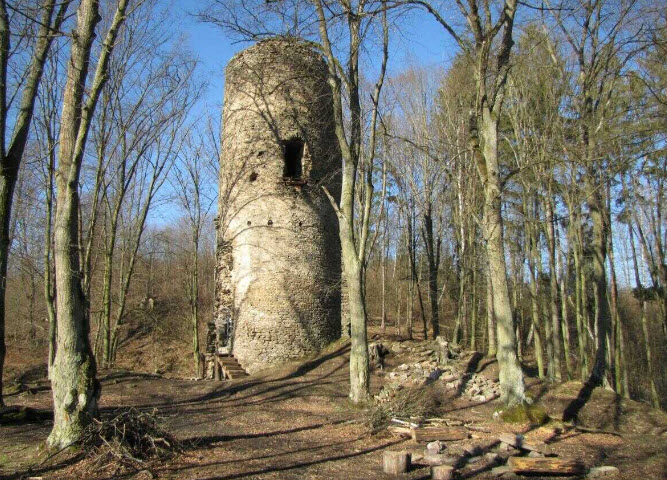 Zřícenina Hradu Chřenovice, Czech Republic (Czechia)